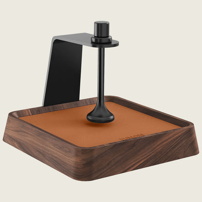 YUMORE Walnut leather Napkin holder