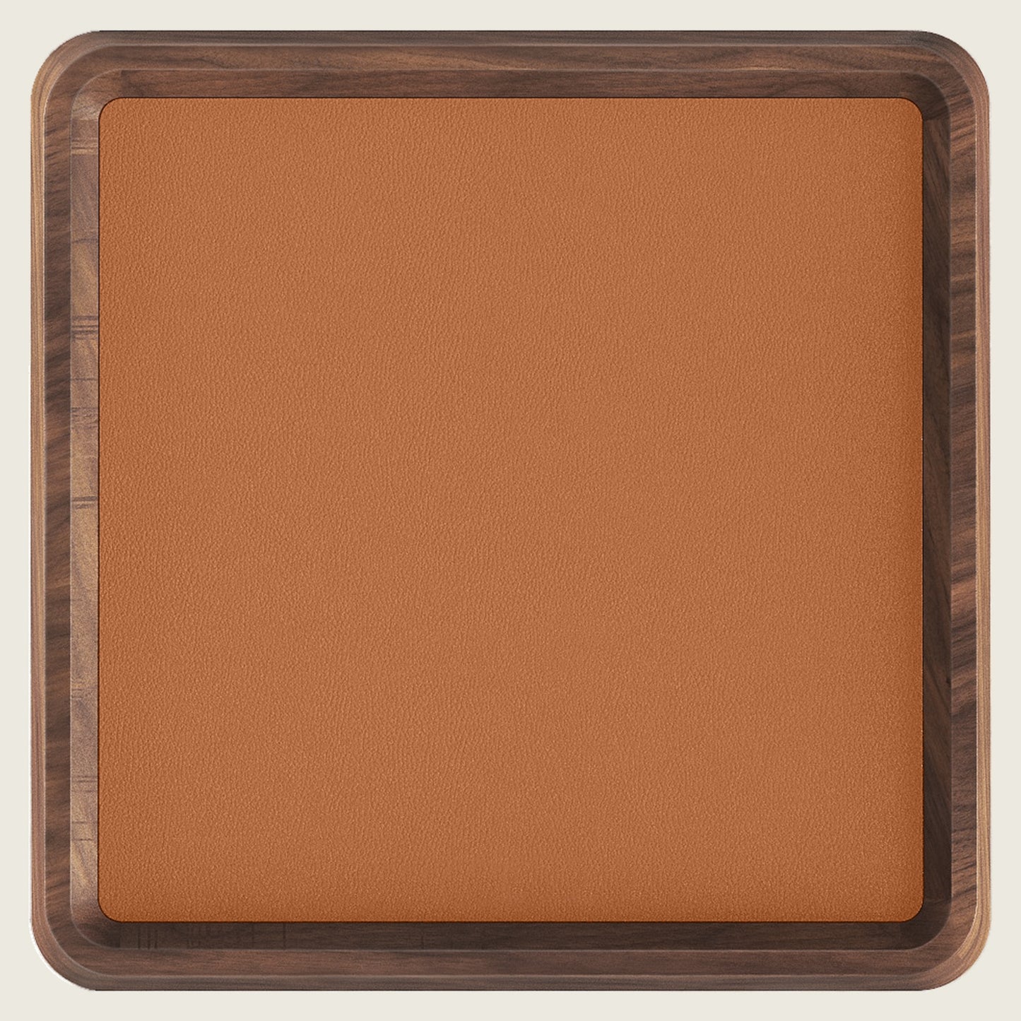 YUMORE Walnut leather tray(Medium)