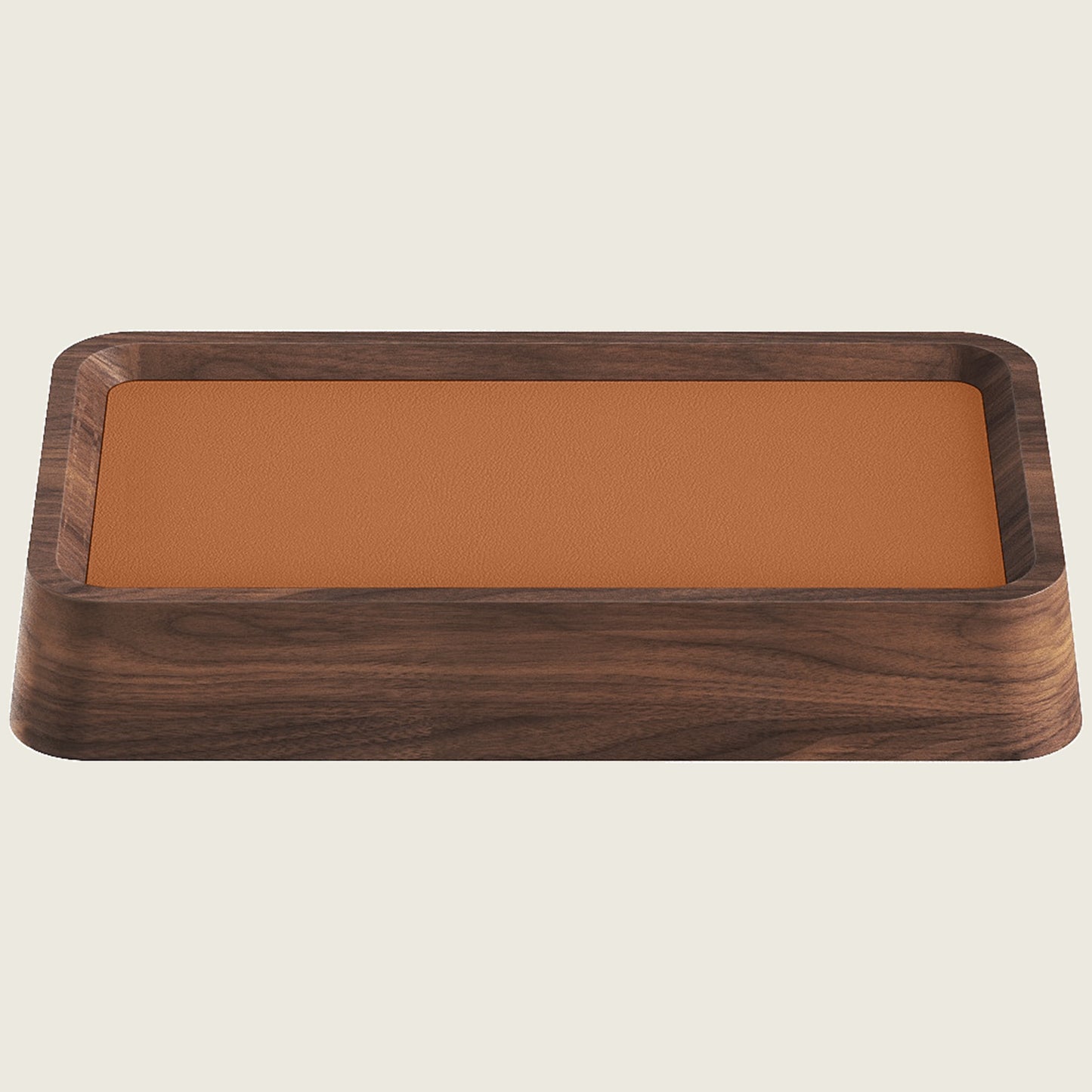 YUMORE Walnut leather tray(Small)