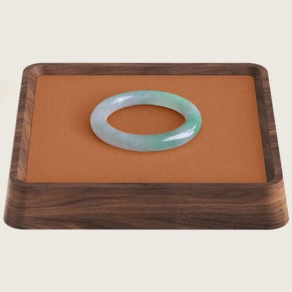 YUMORE Walnut leather tray(Medium)